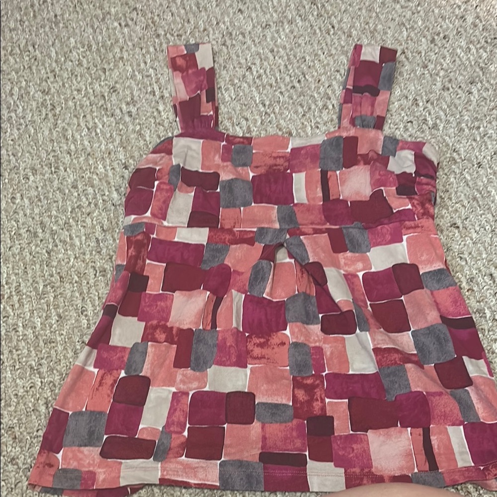 Colorful Geometric Tank Top